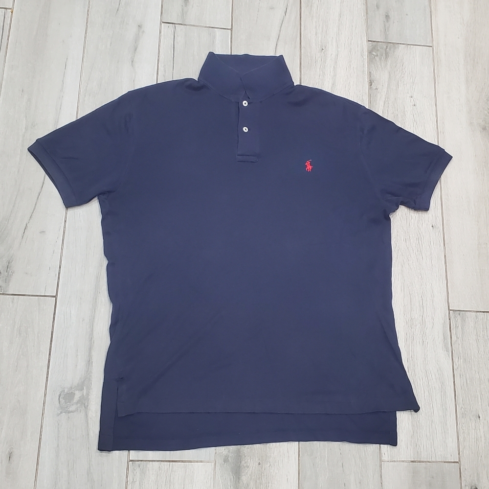 Ralph Lauren Polo Navy Shirt MEDIUM